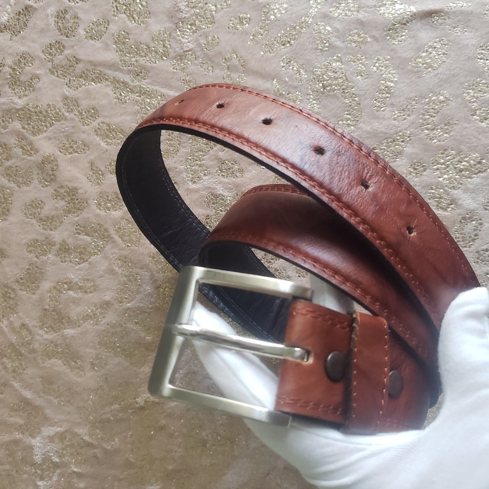 BELT | Unisex Leather Belt - Picture 8 of 17